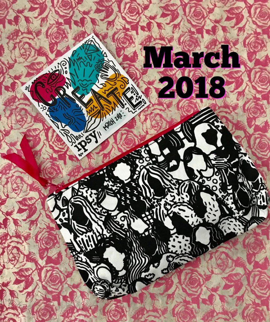 March 2018 Ipsy "Create" glam bag, neversaydiebeauty.com