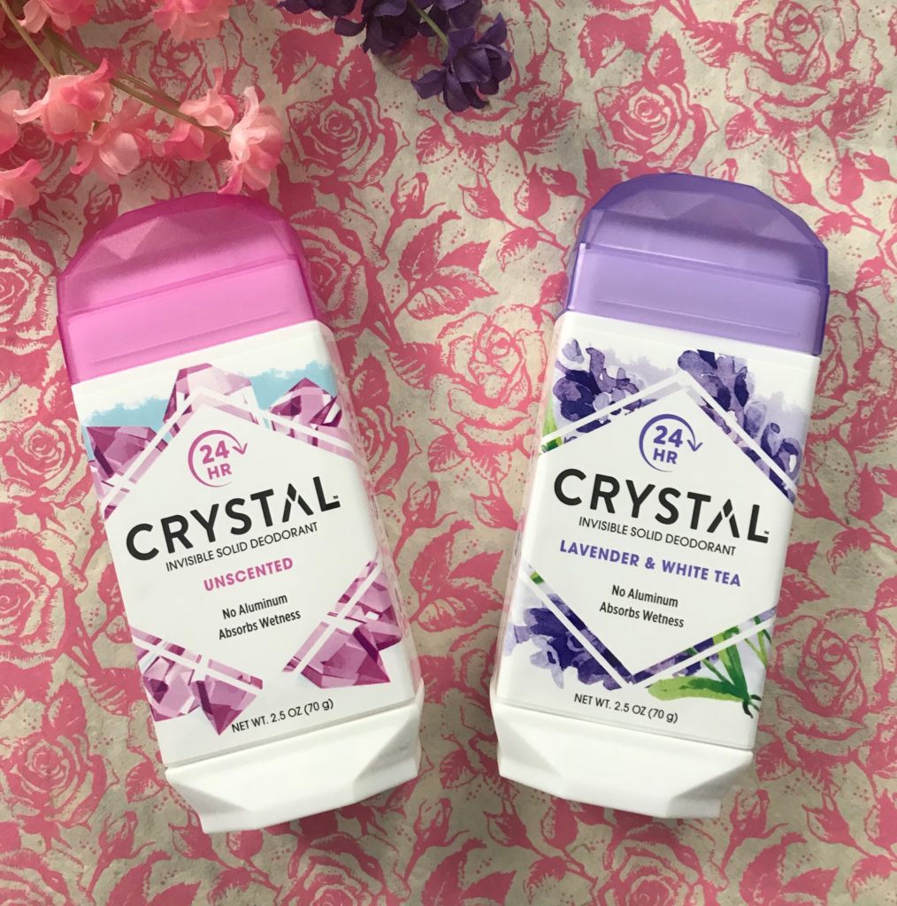 closeup of Crystal Invisible Solid Deodorant, neversaydiebeauty.com