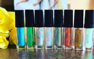 Jesse's Girl GlowStix lipgloss tubes in 8 shades,