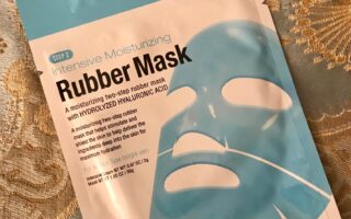 Masqueology Intensive Moisturizing Rubber Mask packaging, neversaydiebeauty.com