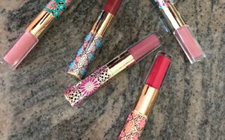 5 limited edition Tarte Lip Luxuries Lip Sculptor lipstick/lipgloss, neversaydiebeauty.com