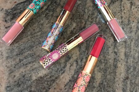 5 limited edition Tarte Lip Luxuries Lip Sculptor lipstick/lipgloss, neversaydiebeauty.com