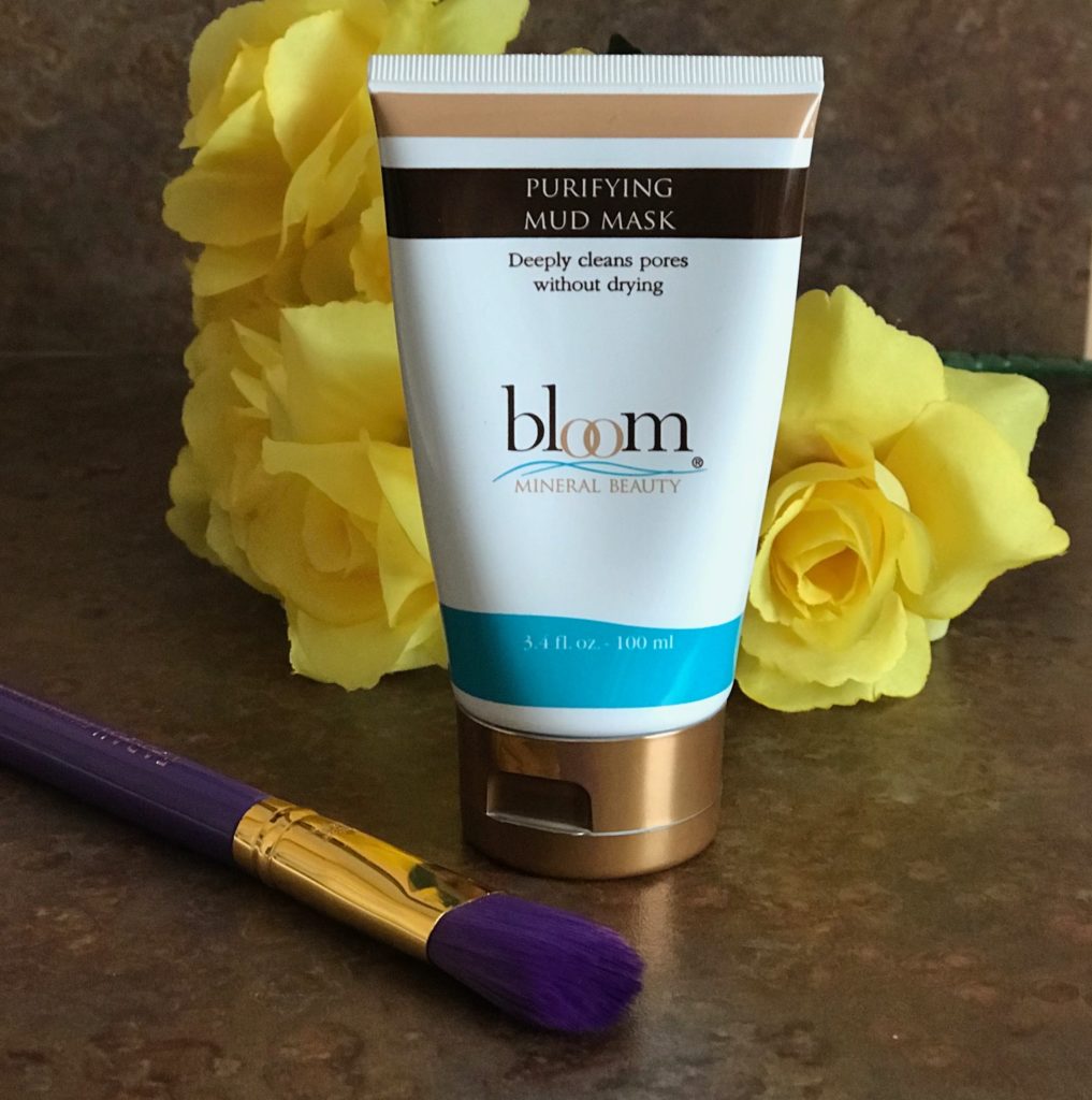 tube of Bloom Minerals Purifying Mud Mask, neversaydiebeauty.com
