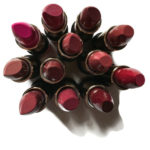 cluster of open tubes of Jesse's Girl Lipstick 18, neversaydiebeauty.com