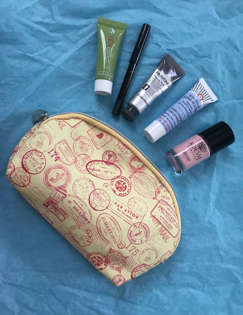 cosmetics in my May 2018 Ipsy bag, neversaydiebeauty.com