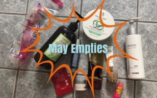 beauty empties for May 2018, neversaydiebeauty.com