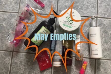 beauty empties for May 2018, neversaydiebeauty.com