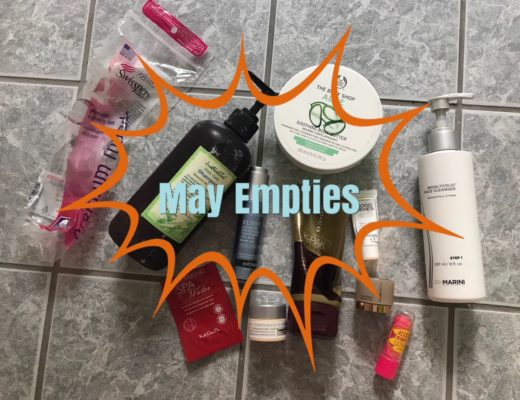 beauty empties for May 2018, neversaydiebeauty.com