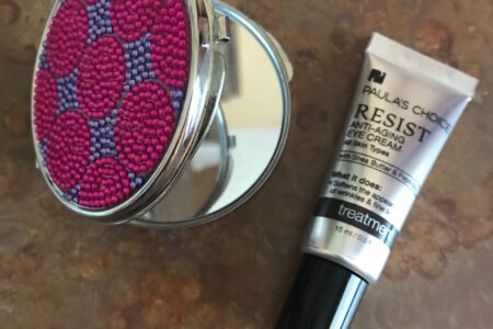 Paula's Choice Resist Anti-aging Eye Cream silver plastic tube, neversaydiebeauty.com