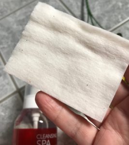 100% pure cotton pad from Koh Gen Do, neversaydiebeauty.com