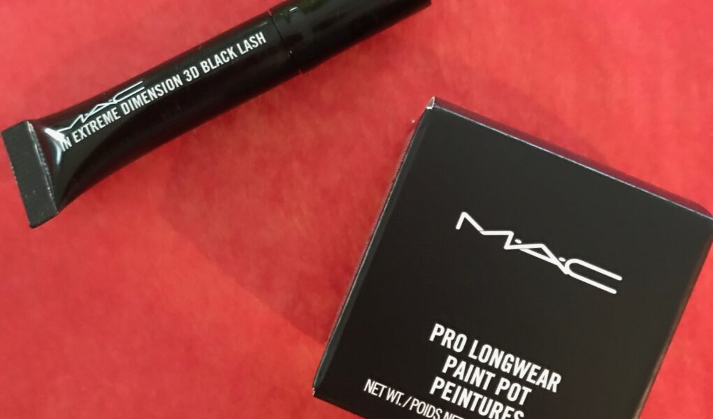 my MAC purchase: Paint Pot and mascara sample, neversaydiebeauty.com