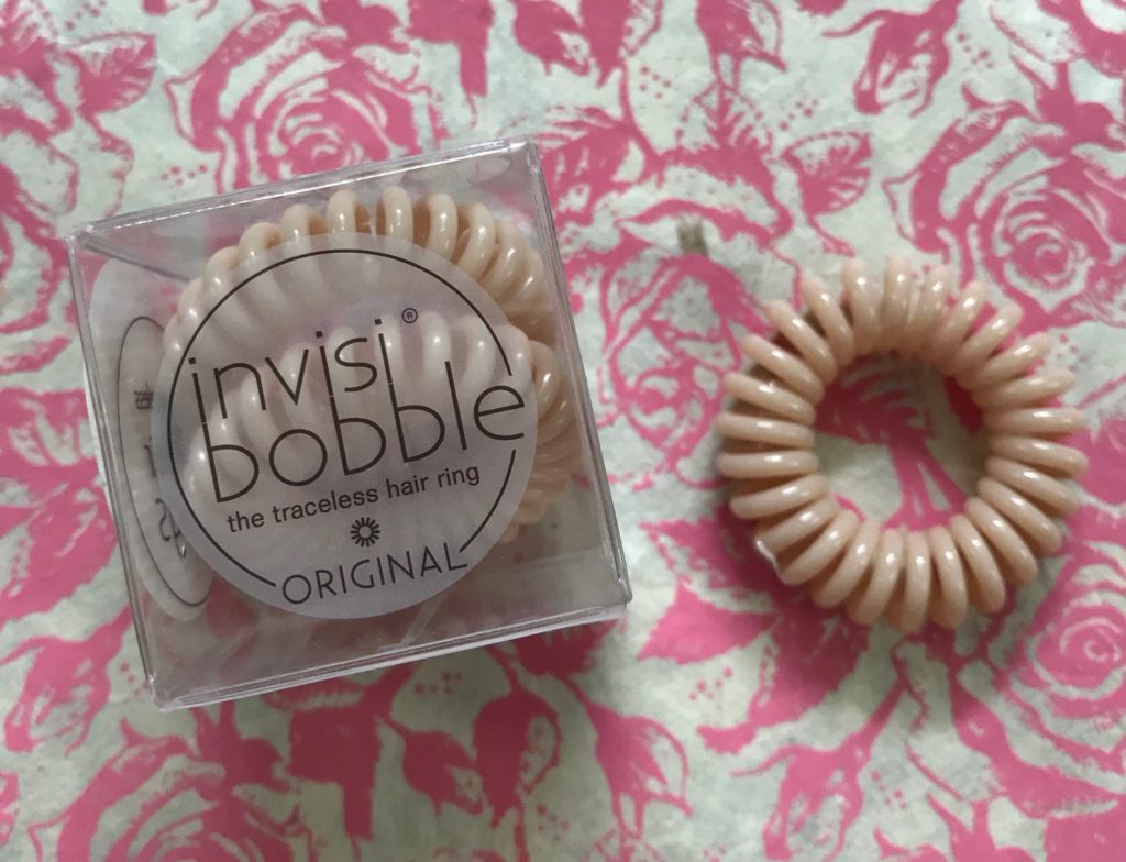 3 box of Original Invisibobbles in nude and peach, neversaydiebeauty.com
