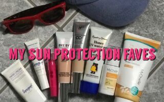 favorite sun protection products: sunscreens, makeup with sunscreen, apparel with SPF, neversaydiebeauty.com