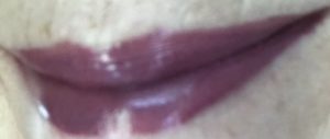 Lavender Lake, Burt's Bees Liquid Lipstick lip swatch, neversaydiebeauty.com