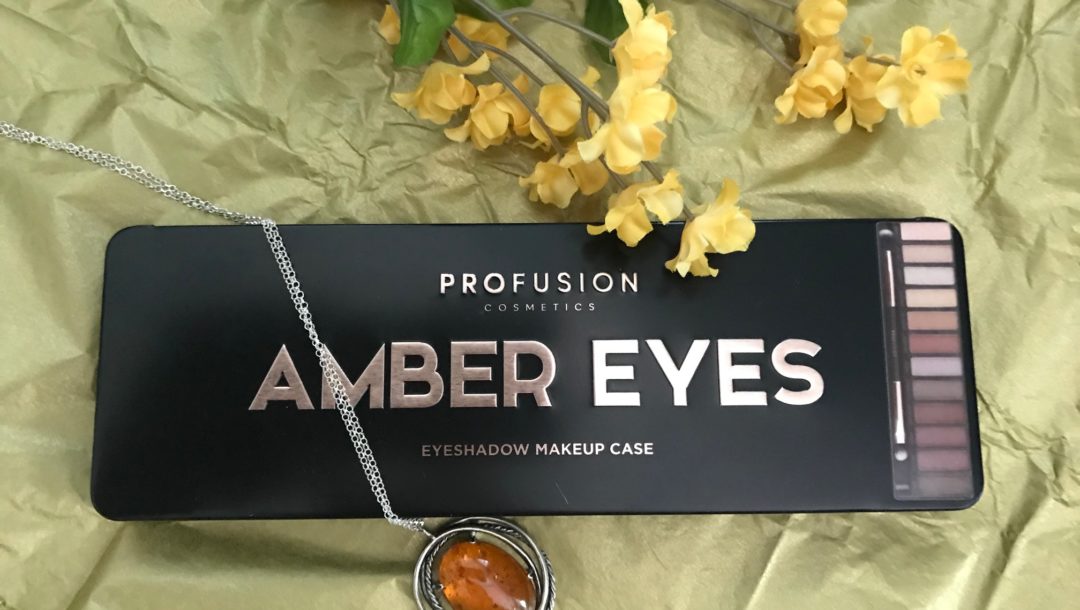 Profusion Cosmetics Amber Eyes shadow palette, neversaydiebeauty.com