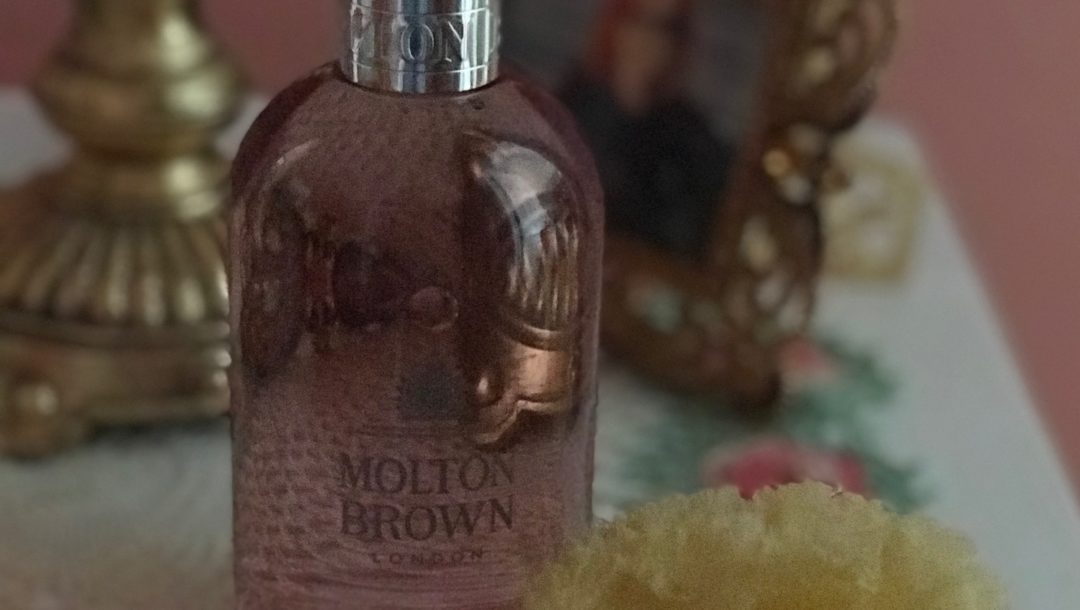 Molton Brown Rhubarb & Rose Bath & Shower Gel, neversaydiebeauty.com