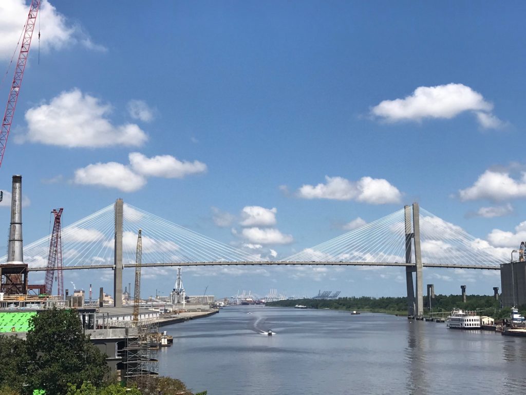 bridge over the Savannah River, neversaydiebeauty.com