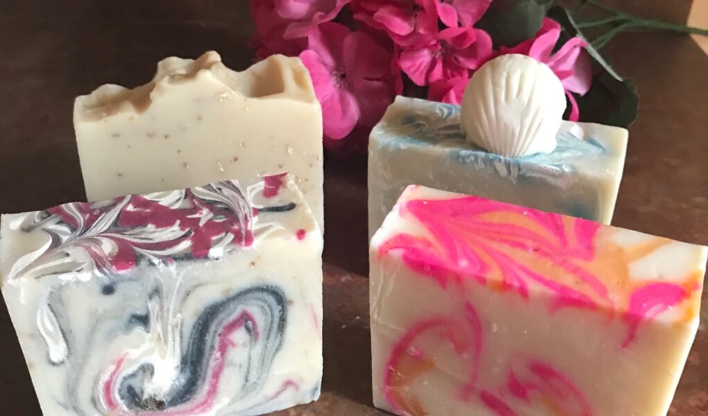 handmade natural soaps from Nature Island Botanicals, neversaydiebeauty.com