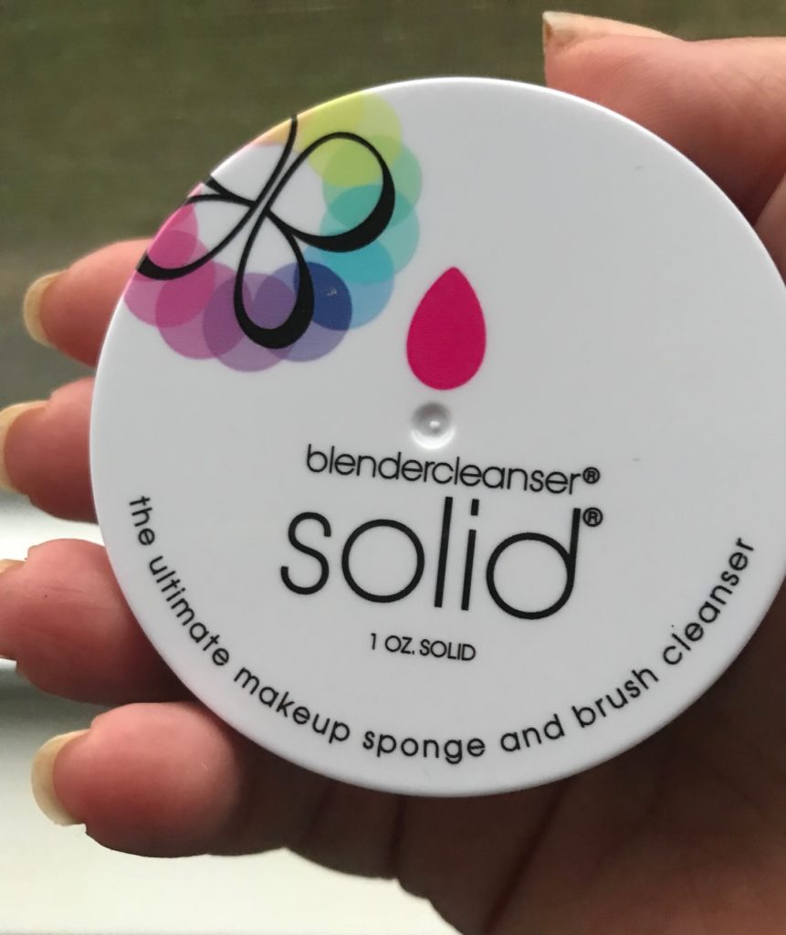 Beauty Blender Blendercleanser Solid packaging, neversaydiebeauty.com