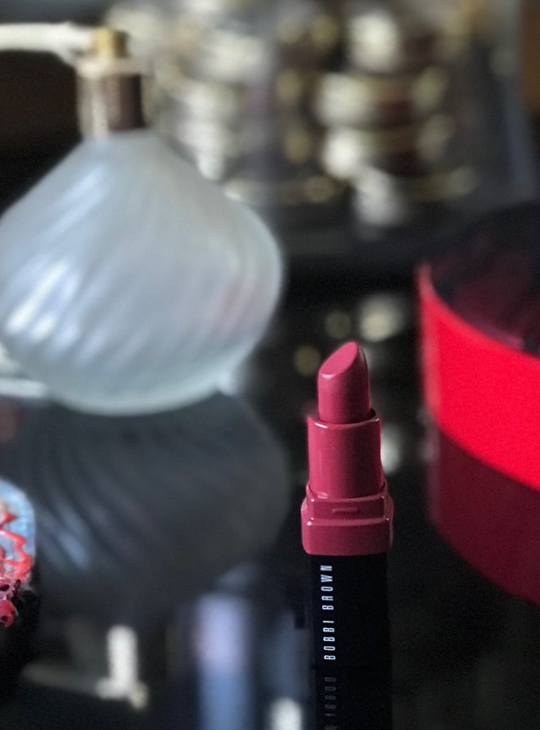 Bobbi Brown Crushed Lip Color lipstick in shade, Babe, bullet a cool-toned pink-red, neversaydiebeauty.com