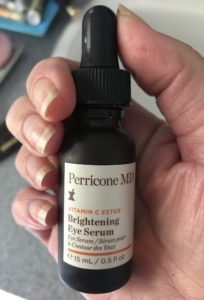 closeup of the Perricone MD Brightening Eye Serum, neversaydiebeauty.com