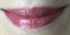 my lips wearing Maybelline Color Sensational lipstick in shade Spicy Mauve, neversaydiebeauty.com