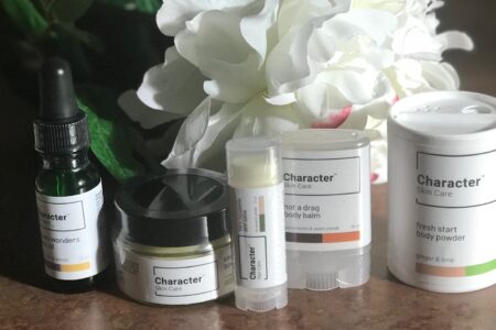 Character Full Product Kit consisting of 5 skin and body care products, neversaydiebeauty.com