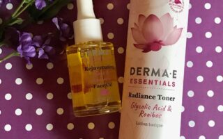 Derma E Essentials Rejuvenating Face Oil and Radiance Toner, neversaydiebeauty.com