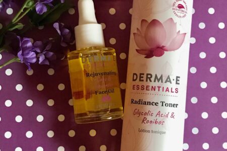 Derma E Essentials Rejuvenating Face Oil and Radiance Toner, neversaydiebeauty.com