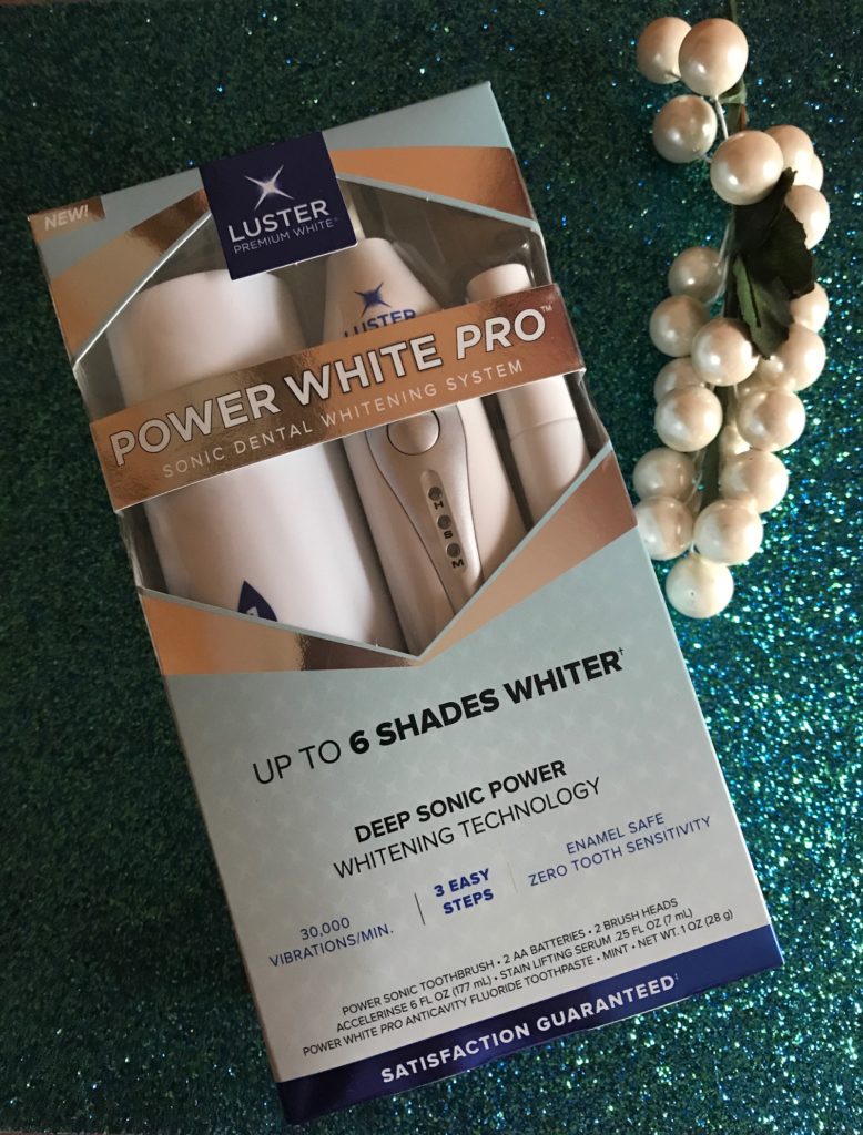 Luster Power White Pro Sonic Dental Whitening System, neversaydiebeauty.com