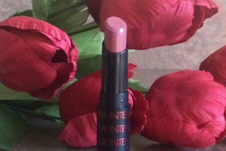 close up of Vivacious bullet, obj Colour Intensity Lipstick, neversaydiebeauty.com