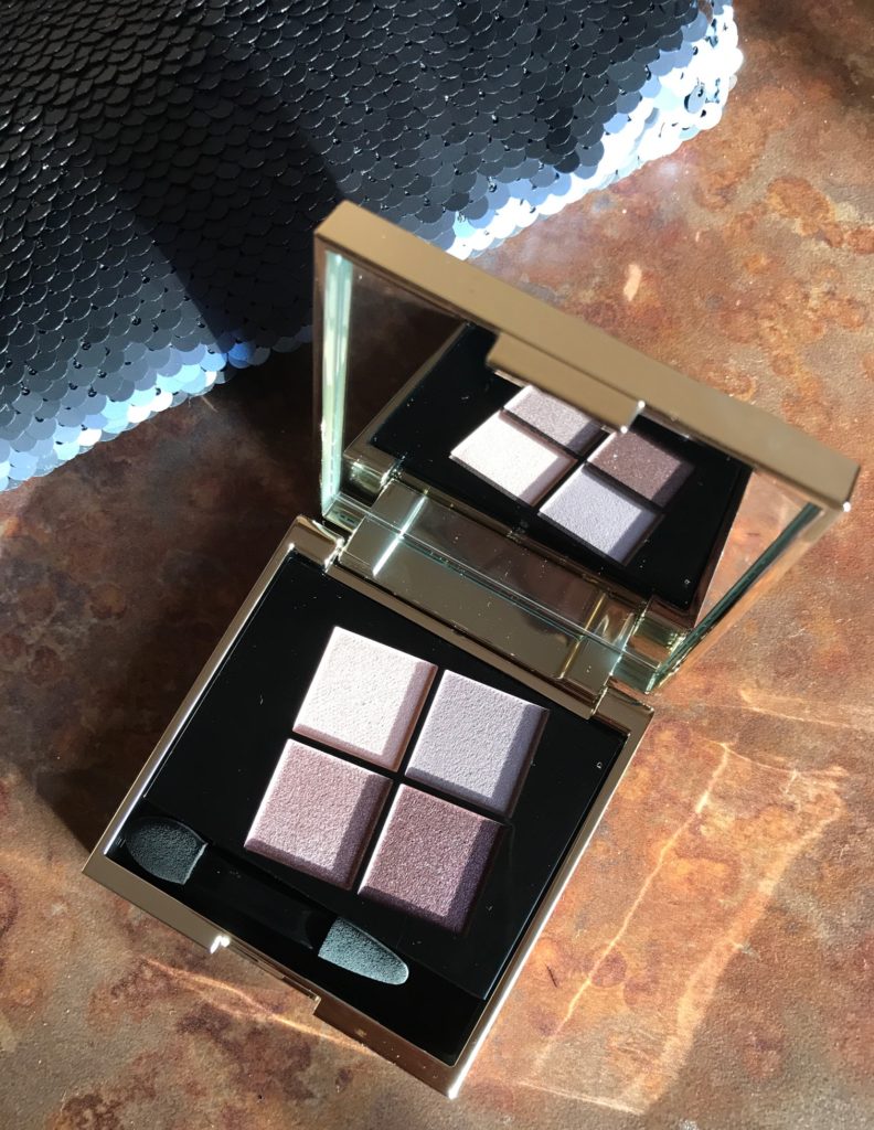 open eyeshadow quad from Smith & Cult, shade family pink/purples called Interview, neversaydiebeauty.com