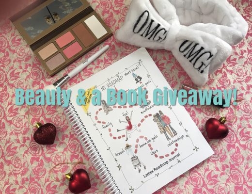 Beauty & A Book giveaway with prize items, neversaydiebeauty.com