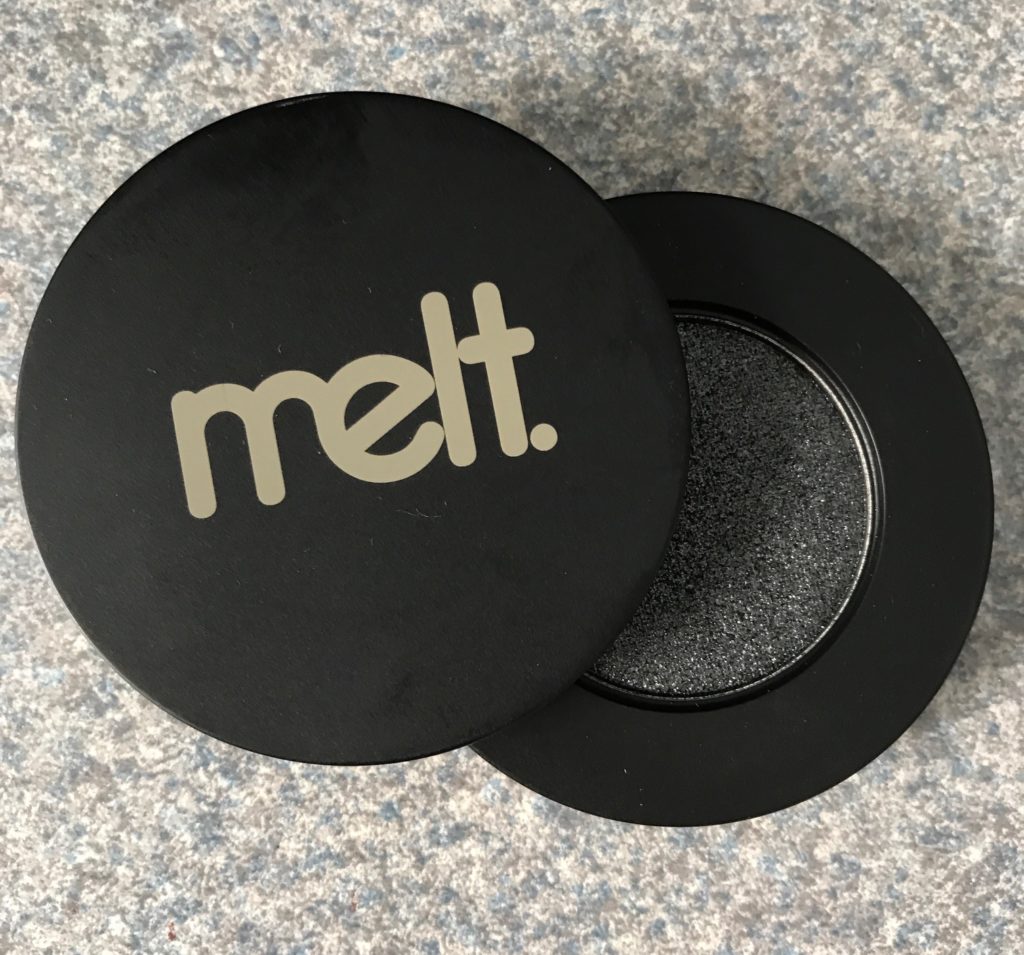 Melt Cosmetics stack top with one shadow pan, neversaydiebeauty.com