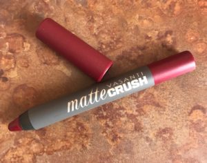 Vasanti Matte Crush Lip Crayon, shade Berry, neversaydiebeauty.com