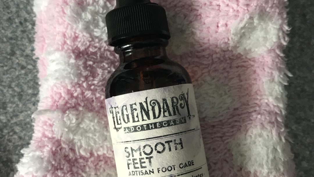 bottle of Legendary Apothecary Smooth Feet, neversaydiebeauty.com