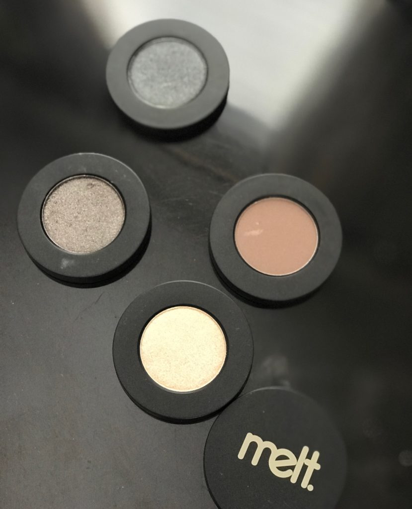 separate Melt Cosmetics eyeshadow pans from the Gun Metal stack, neversaydiebeauty.com