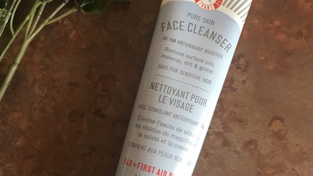 5 ounce tube of First Aid Beauty Pure Skin Face Cleanser, neversaydiebeauty.com