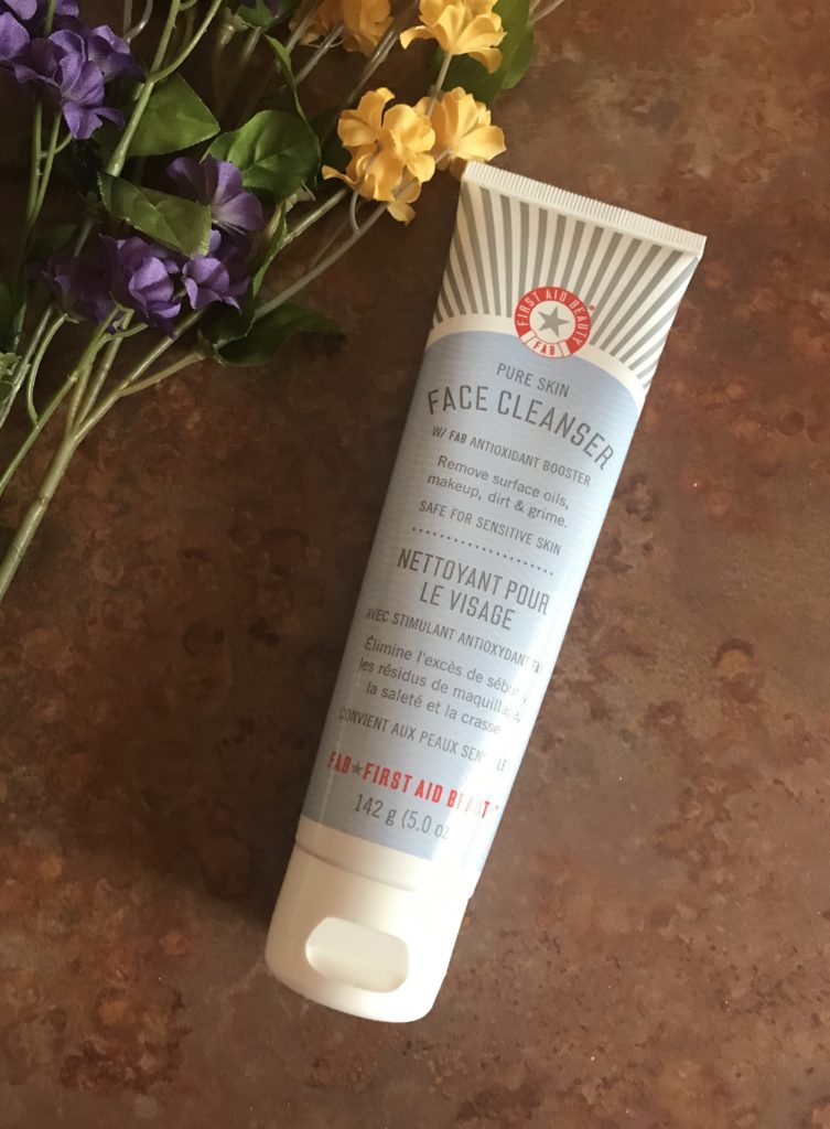 5 ounce tube of First Aid Beauty Pure Skin Face Cleanser, neversaydiebeauty.com