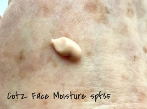 blob of Cotz Lightly Tinted Face Moisture SPF 35, neversaydiebeauty.com