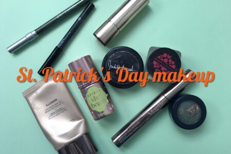 makeup items for St Patrick's Day, neversaydiebeauty.com