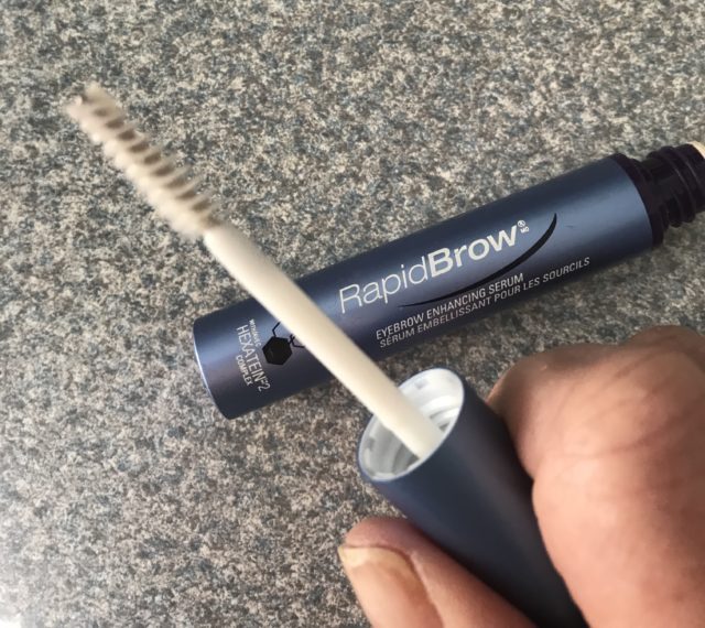 mascara-style wand for RapidBrow, neversaydiebeauty.com