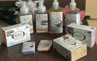 liquid, foaming, full size and travel size bar soaps from South of France Natural Body Care, neversaydiebeauty.com