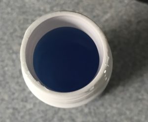 blue liquid Luster Premium White Pretreat Accelerinse, neversaydiebeauty.com