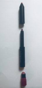 3 segments of the trestique Lip Crayon and Balm, neversaydiebeauty.com