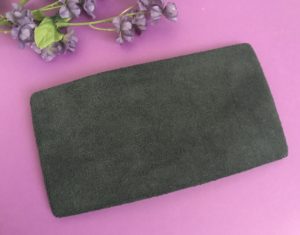 Artis black microfiber rectangular replacement pad for cleaning makeup brushes