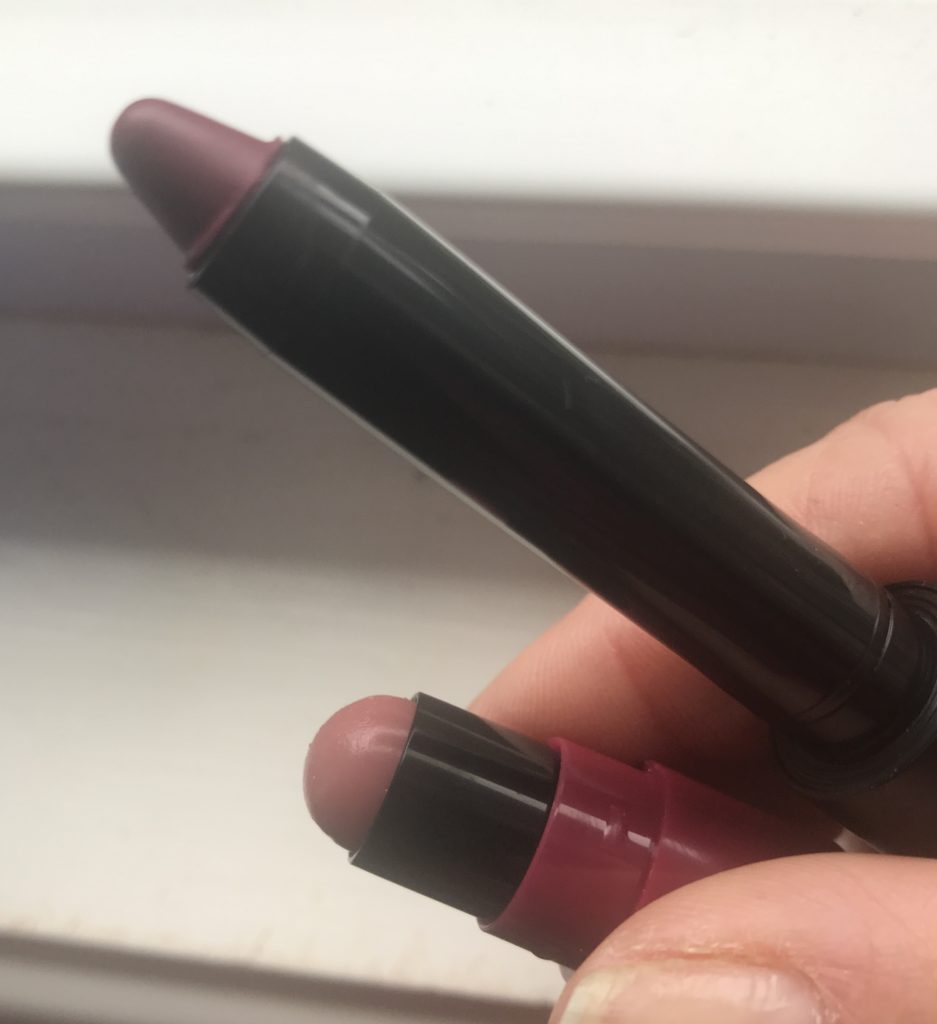 the lip crayon and lip balm from the trestique duo