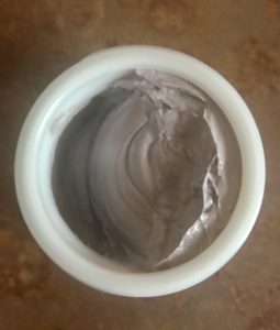 the silvery purple clay mask inside the jar of Generation Clay Purple Brightening Mask, neversaydiebeauty.com