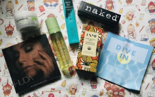 beauty products in my Ipsy Plus "Dive In" box for July 2019