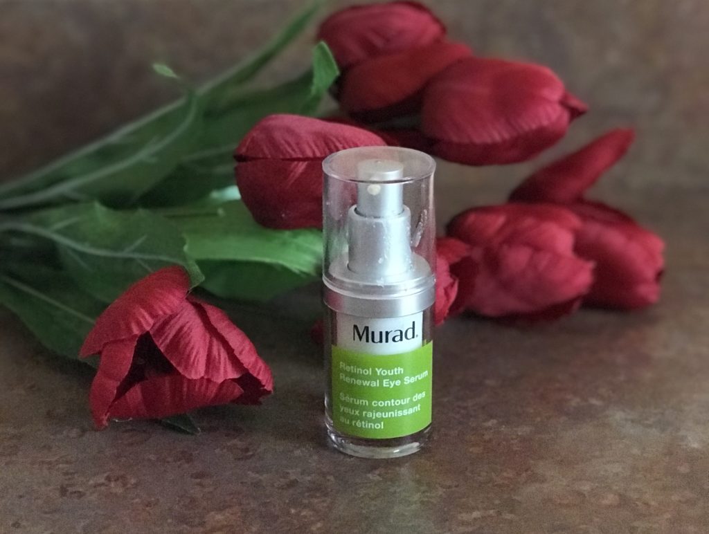 pump bottle of Murad Retinol Renewal Eye Serum